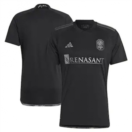 Men Nashville SC Blank 2023 24 Away Replica Black Men Nashville SC Blank 2023 24 Away Replica Black