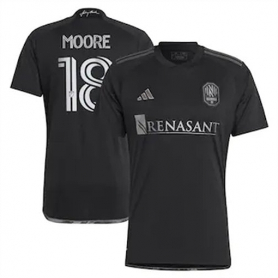 Men Nashville SC Shaq Moore 2023 24 Away Replica Black Men Nashville SC Shaq Moore 2023 24 Away Replica Black