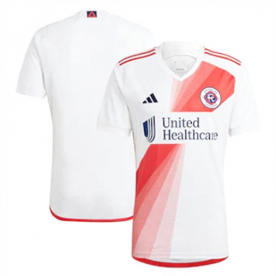 Men New England Revolution Blank 2023 24 Away Replica White Men New England Revolution Blank 2023 24 Away Replica White