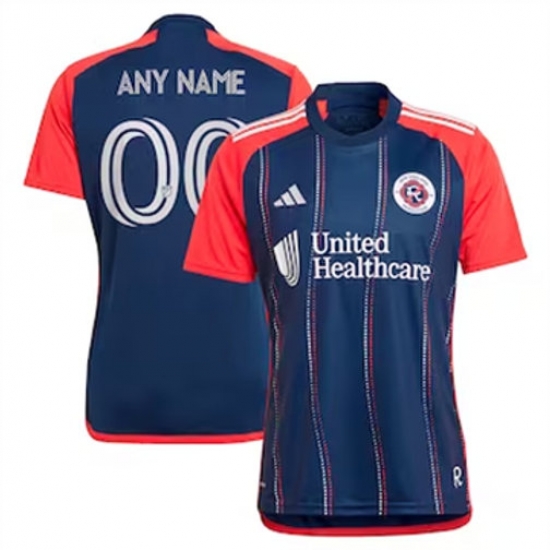 Men New England Revolution Custom 2024 25 Home Replica Navy Men New England Revolution Custom 2024 25 Home Replica Navy