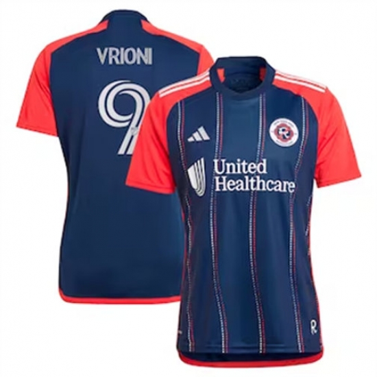 Men New England Revolution Giacomo Vrioni 2024 25 Home Replica Navy Men New England Revolution Giacomo Vrioni 2024 25 Home Replica Navy