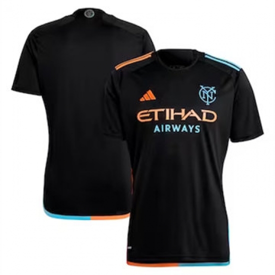 Men New York City FC Blank 2024 25 Away Replica Black Men New York City FC Blank 2024 25 Away Replica Black