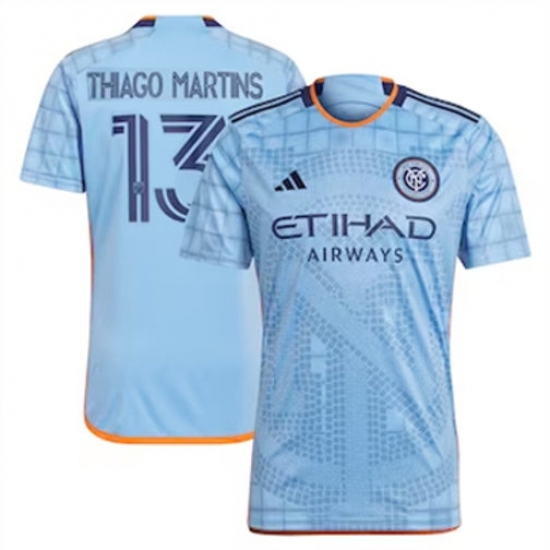 Men New York City FC Thiago Martins 2024 25 Home Replica Light Blue Men New York City FC Thiago Martins 2024 25 Home Replica Light Blue