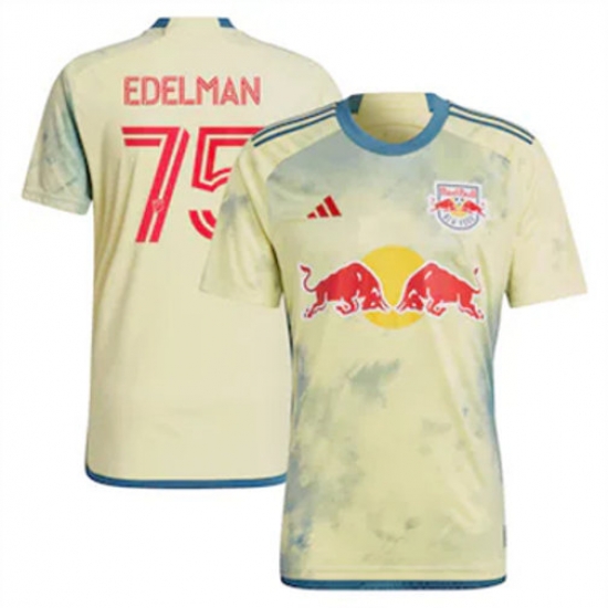 Men New York Red Bulls Daniel Edelman 2023 24 Daniel Patrick Replica Yellow Men New York Red Bulls Daniel Edelman 2023 24 Daniel Patrick Replica Yellow