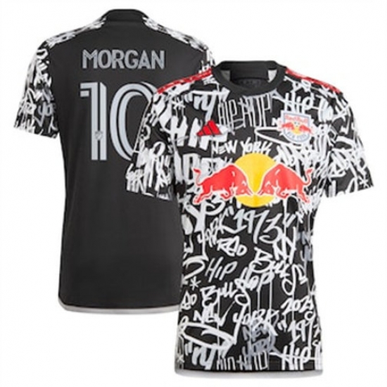 Men New York Red Bulls Lewis Morgan 2023 24 Freestyle Replica Black Men New York Red Bulls Lewis Morgan 2023 24 Freestyle Replica Black