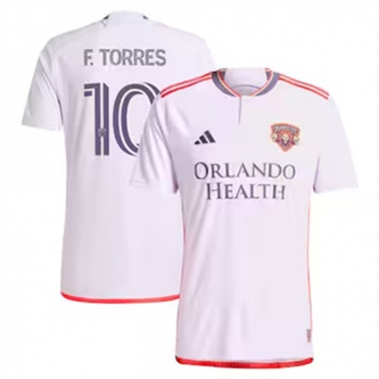 Men Orlando City SC Facundo Torres 2024 25 Away Replica White Men Orlando City SC Facundo Torres 2024 25 Away Replica White
