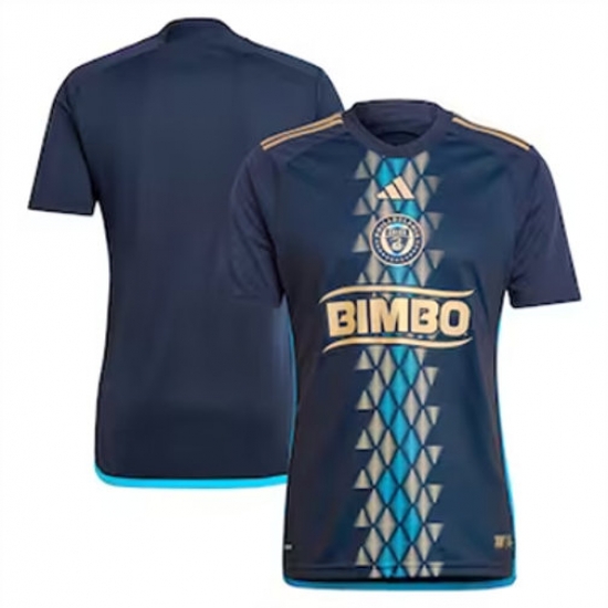 Men Philadelphia Union Blank 2024 25 Home Replica Navy Men Philadelphia Union Blank 2024 25 Home Replica Navy