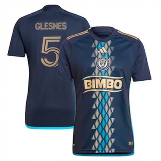 Men Philadelphia Union Jakob Glesnes 2024 25 Home Replica Navy Men Philadelphia Union Jakob Glesnes 2024 25 Home Replica Navy
