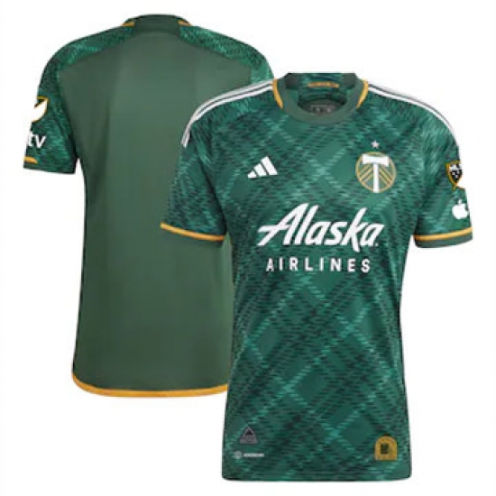 Men Portland Timbers Blank 2023 24 Home Replica Green Men Portland Timbers Blank 2023 24 Home Replica Green