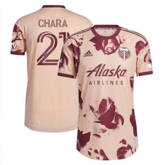 Men Portland Timbers Diego Chara 2023 24 Away Replica Pink Men Portland Timbers Diego Chara 2023 24 Away Replica Pink