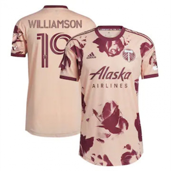 Men Portland Timbers Eryk Williamson 2023 24 Away Replica Pink Men Portland Timbers Eryk Williamson 2023 24 Away Replica Pink