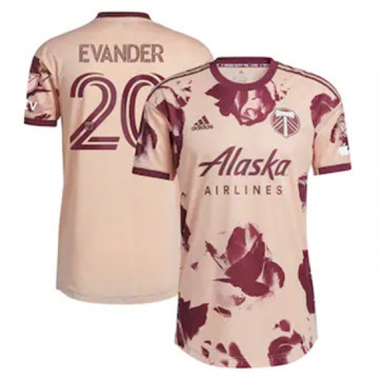 Men Portland Timbers Evander 2023 24 Away Replica Pink Men Portland Timbers Evander 2023 24 Away Replica Pink