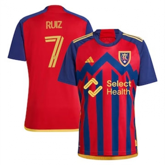 Men Real Salt Lake Pablo Ruiz 2024 25 Away Replica Red Men Real Salt Lake Pablo Ruiz 2024 25 Away Replica Red