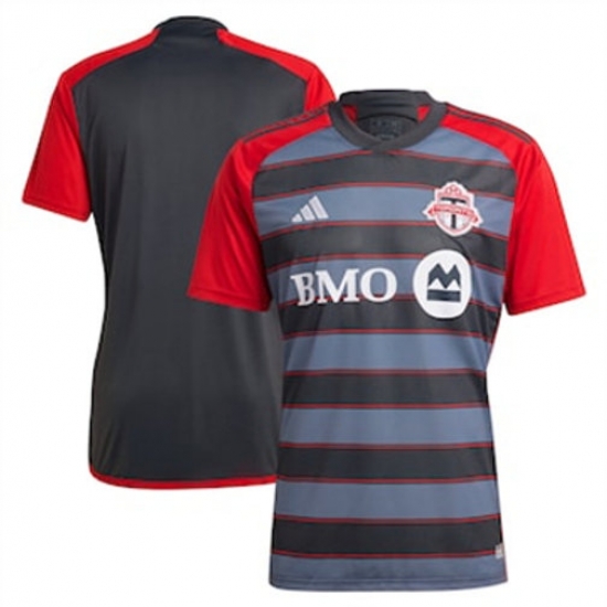 Men Toronto FC Blank 2023 24 Home Replica Gray Men Toronto FC Blank 2023 24 Home Replica Gray