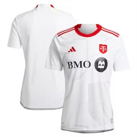 Men Toronto FC Blank 2024 25 Away Replica White Men Toronto FC Blank 2024 25 Away Replica White