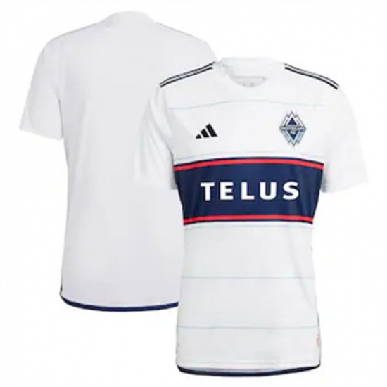 Men Vancouver Whitecaps FC Blank 2023 24 Home Replica White Men Vancouver Whitecaps FC Blank 2023 24 Home Replica White