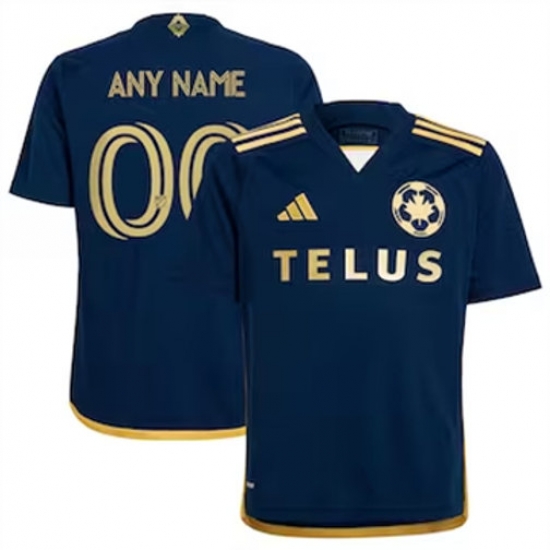 Men Vancouver Whitecaps FC Custom 202425 Away Replica Navy Men Vancouver Whitecaps FC Custom 202425 Away Replica Navy