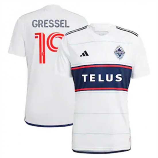 Men Vancouver Whitecaps FC Julian Gressel 2023 24 Home Replica White Men Vancouver Whitecaps FC Julian Gressel 2023 24 Home Replica White
