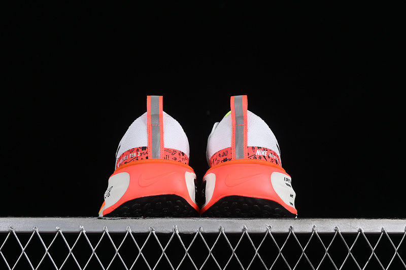 ZOOM X INVINCIBLE RUN FK 3 WHITE BRIGHT CRIMSON SAIL BLACK